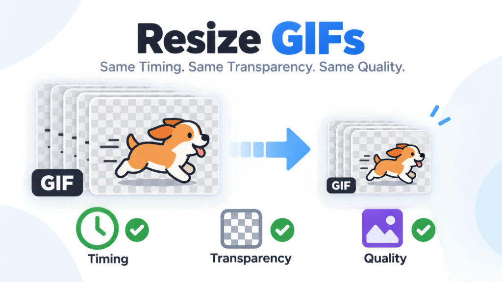 Resize GIF Without Losing Quality, Speed, or Transparency